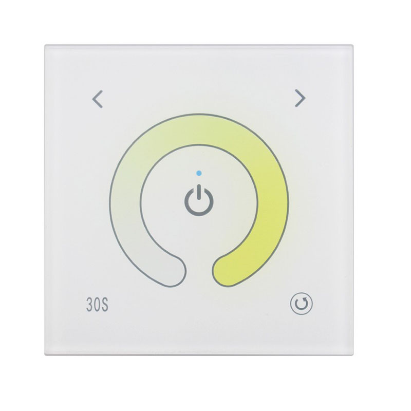 TM07 2 Channel DC12V-24V Touch Panel Colour Temperature Controller TM07 2 Channel DC12V-24V Touch Panel Colour Temperature Controller